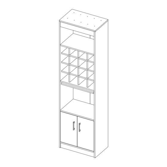 TUHOME Furniture KAVA MLV 4444 Assembly Instructions Manual