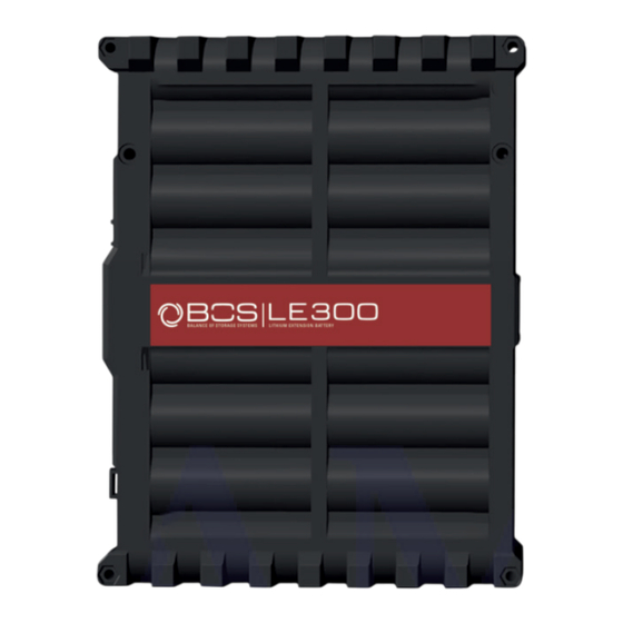 BOS LE300 Manual