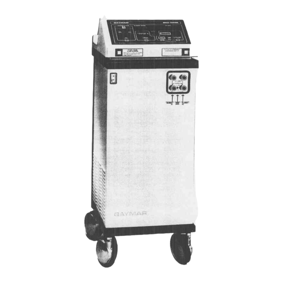 Gaymar MTA-4700 Service Manual