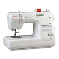 Janome Sew Precise Instruction Book