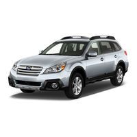Subaru 2013 Outback Quick Reference Manual
