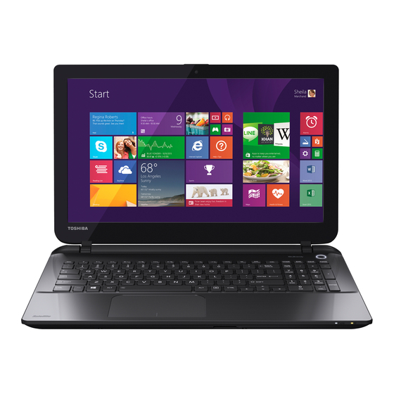 Toshiba Satellite L50-B User Manual