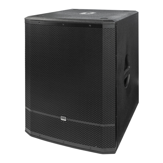 DAPAudio Pure Club 12 Manual
