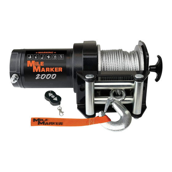 Mile Marker 76-50200 Utility Winch Manuals