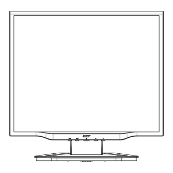Acer AL1723 User Manual