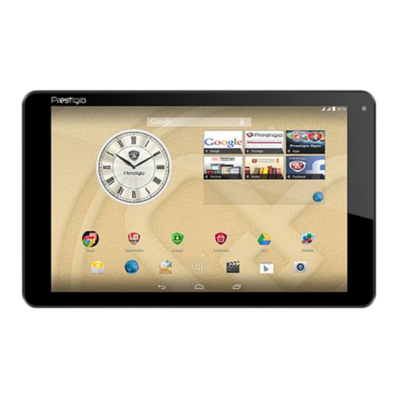 Prestigio MultiPad PMT5011 3G Manuals