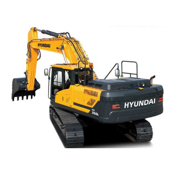 Hyundai HX260 L Manuals