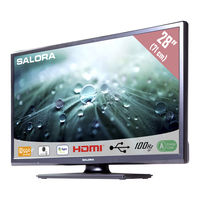 Salora 28LED9100C Operating Instructions Manual