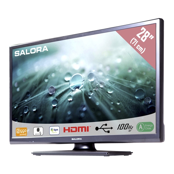 User Manuals: Salora 28LED9100C HD LED TV