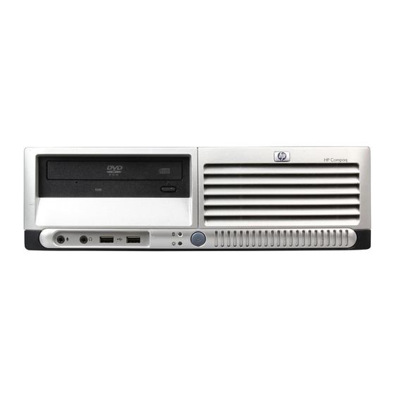 HP Compaq dc7600 SFF Supplementary Manual