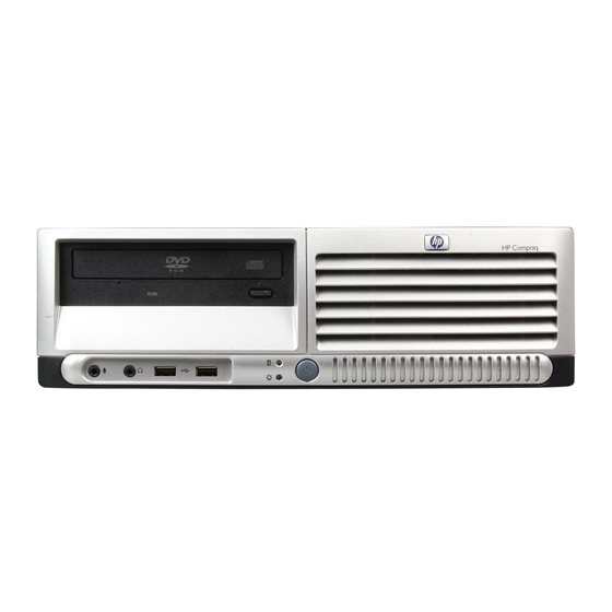 HP Compaq dc7600 SFF Hardware Reference Manual