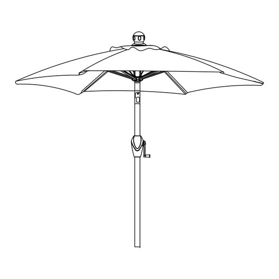 Atleisure UMB-M64846 Assembly & Care Instructions