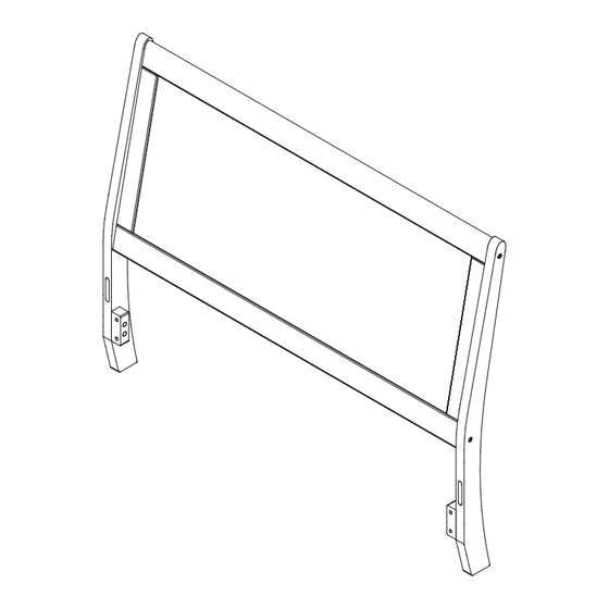 Atlantic Furniture HB 901 Assembly Instructions