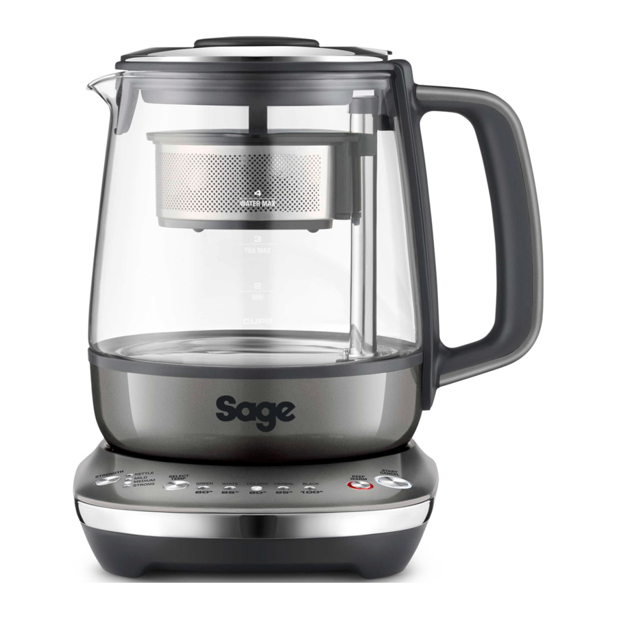 Sage the Tea Maker Compact BTM700 / STM700 - Electric Teapot 1.5L Manual