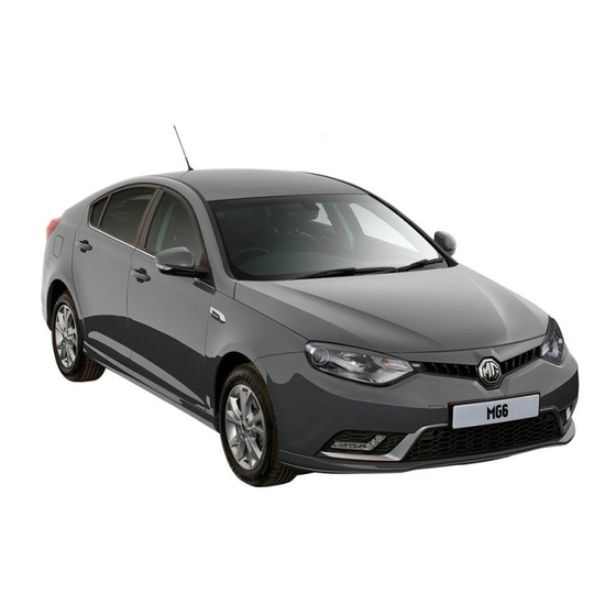 SAIC MG 6 Service Manual