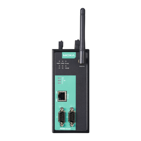 Moxa Technologies MGATE W5108 series User Manual