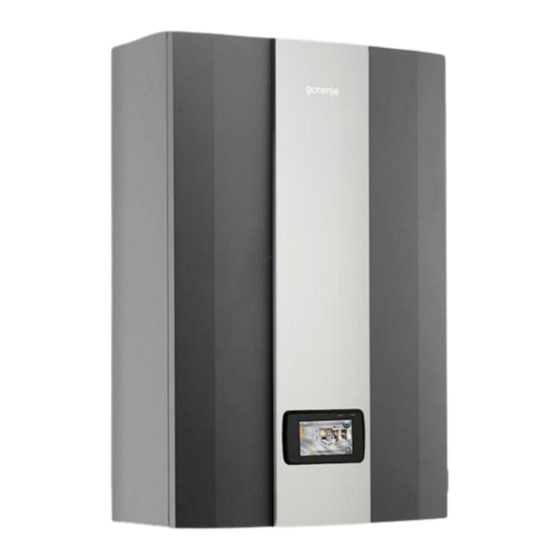 Gorenje Aerogor ECO COMPACT INVERTER 10A Installation Manual