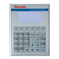 Bosch Rexroth IndraControl VCP 05.2 Project Planning Manual