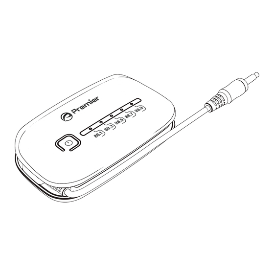 Premier PWFMT7 Manual