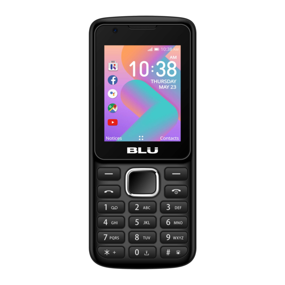 Mobal BLU Zoey Quick Start Manual