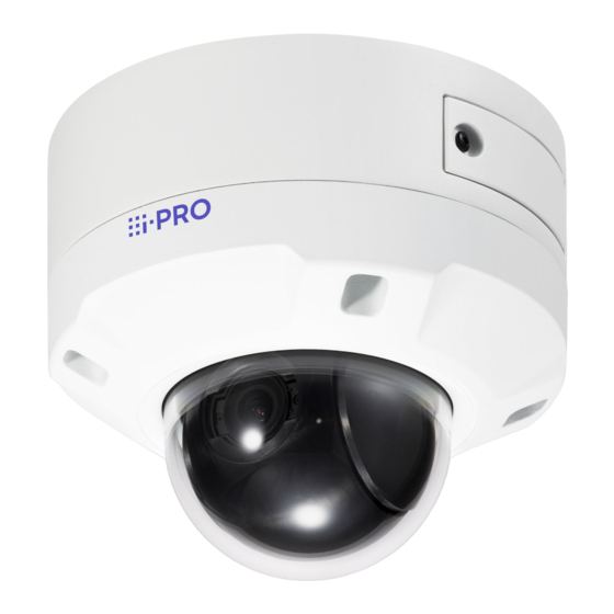 i-PRO WV-U65300-ZY Installation Manual