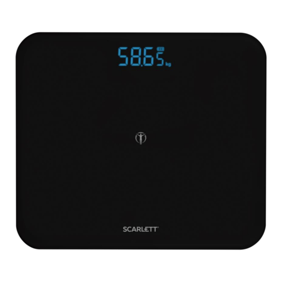 Scarlett SC-BS33ED100 Instruction Manual