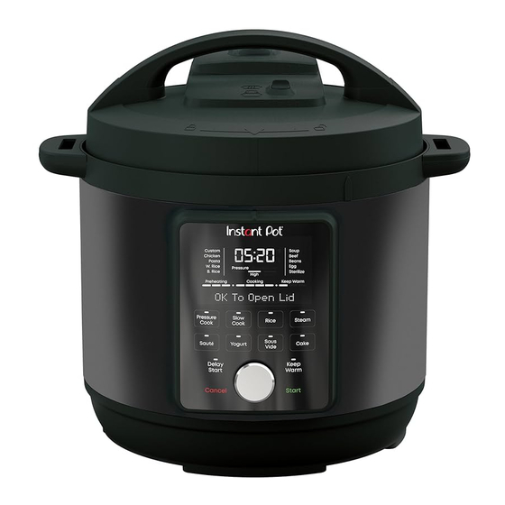 Instant POT DUO PLUS WITH WHISPER QUIET User Manual