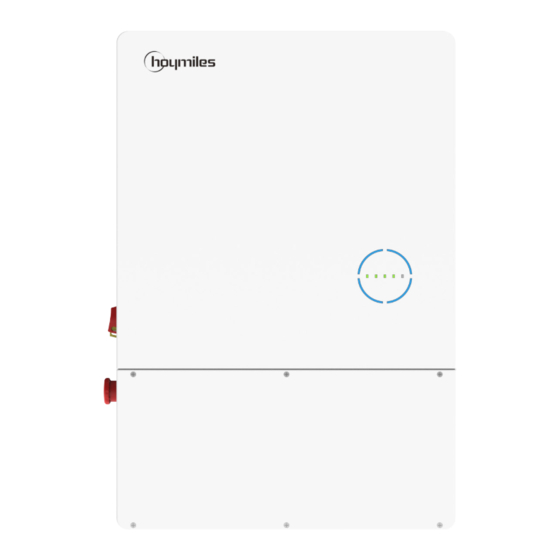 Hoymiles HYS-7.6LV-USG1 Quick Installation Manual