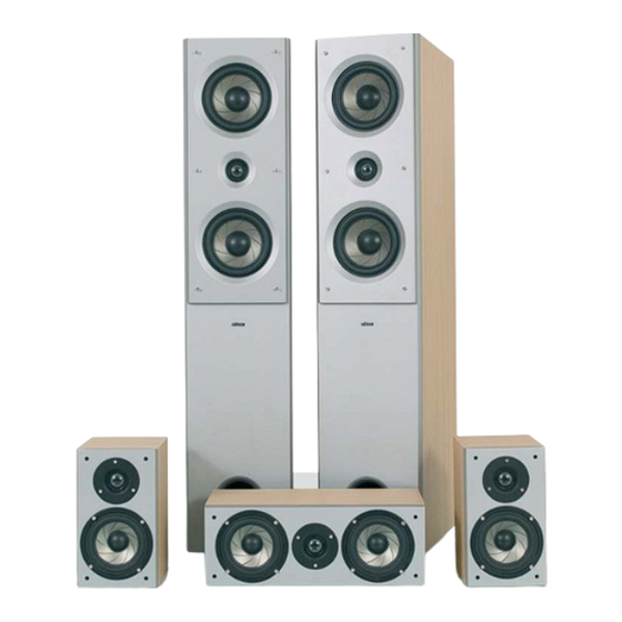 Eltax Surround Loudspeakers 5-pack Mercury Specifications