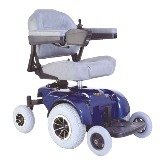 Pride Mobility Jazzy1143 Owner's Manual