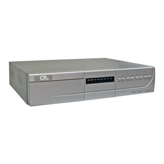 CPcam 8CH MPEG-4 User Manual