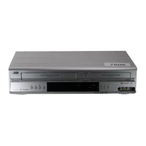 JVC DR-MV2SEU User Manual