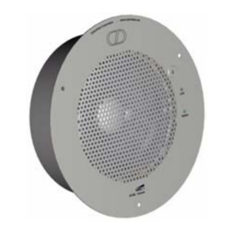 CyberData 11021 Ceiling Speaker Manuals
