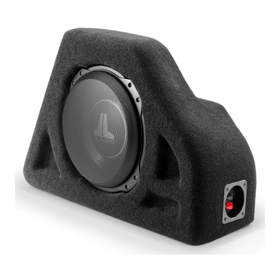 JL Audio Stealthbox SB-HY-VELOSTR/10TW3 Installation Manual