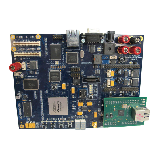 Altera Nios Stratix II Edition Reference Manual