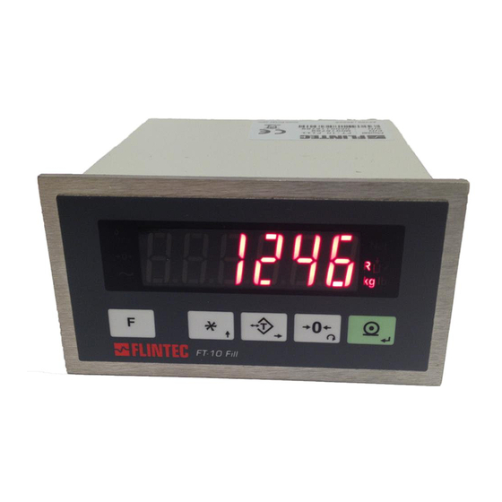 Flintec FT-10Fill Series Technical Manual