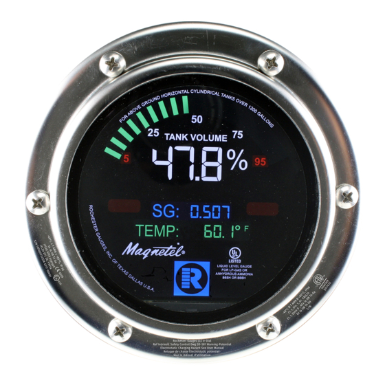 Rochester Gauges e-Dial User Manual