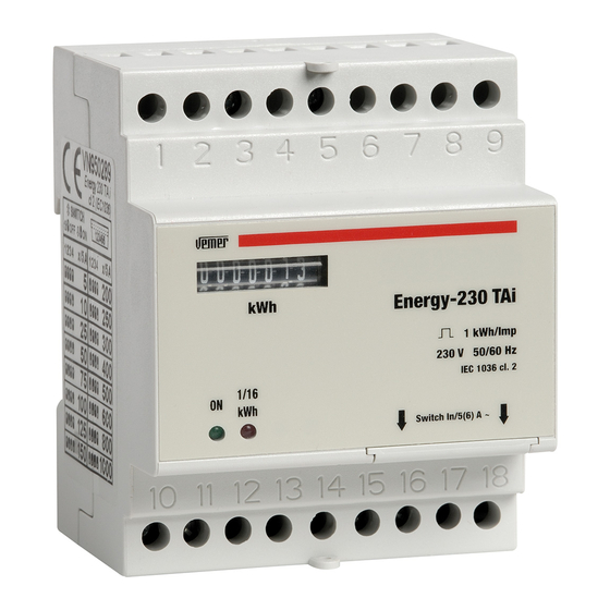 Vemer ENERGY-230 TAi User Manual