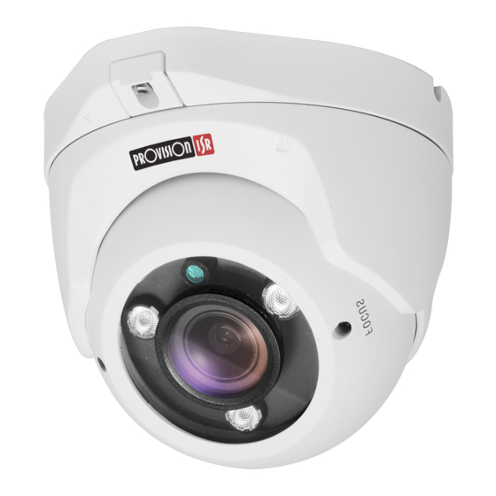 Provision ISR Ultra-AHD Series User Manual