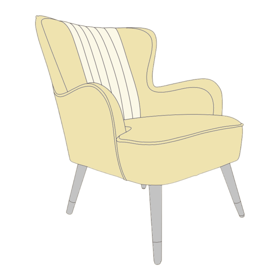fantastic furniture QUEENIE Chair 1 Seater Manual