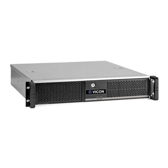 Vicon Valerus Premier 2U Quick Start Manual