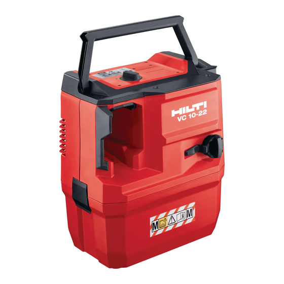 Hilti NURON VC 10L-22 Manual