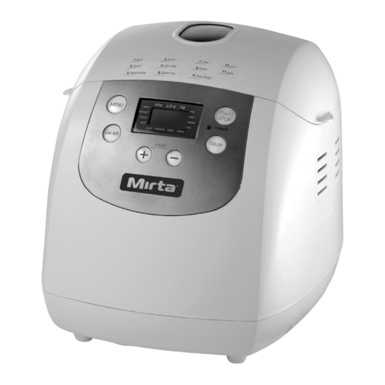 Mirta BM165 Instruction Manual