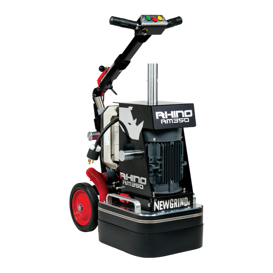 Newgrind RHINO RM350 Operator's Manual