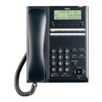 NEC UNIVERGE SL2100 Quick Manual