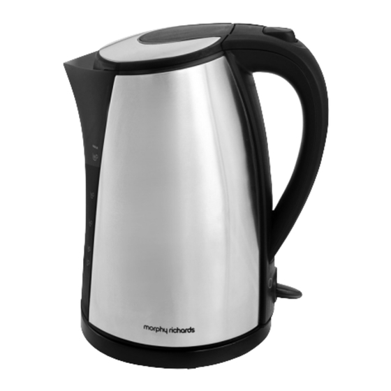 Morphy Richards JUG KETTLE Instructions Manual