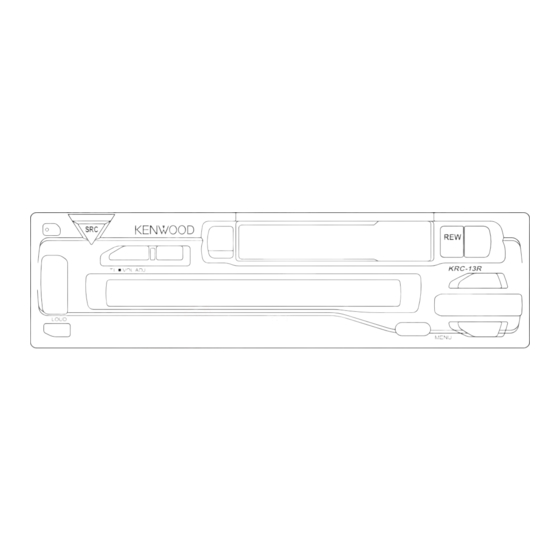 Kenwood KRC-178RA Service Manual