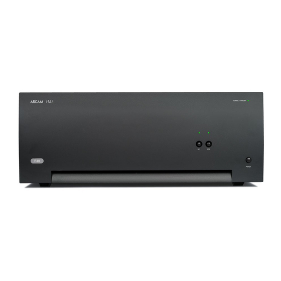 Arcam FMJ C49 Handbook