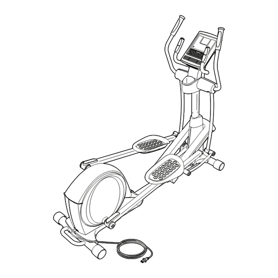NordicTrack E10 REAR DRIVE NTEVEL89909.2 User Manual