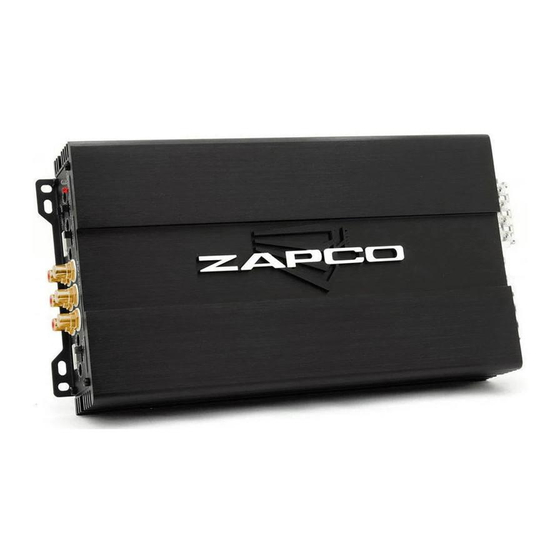zapco ST-2X SQ Owner's Manual